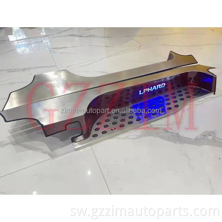 Car Accessories Aluminum Alloy Side Step Step Pedal Used For For Alphard